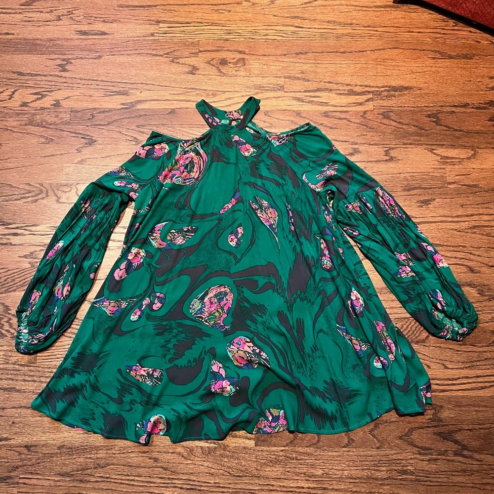 Free People L Retro Dress
